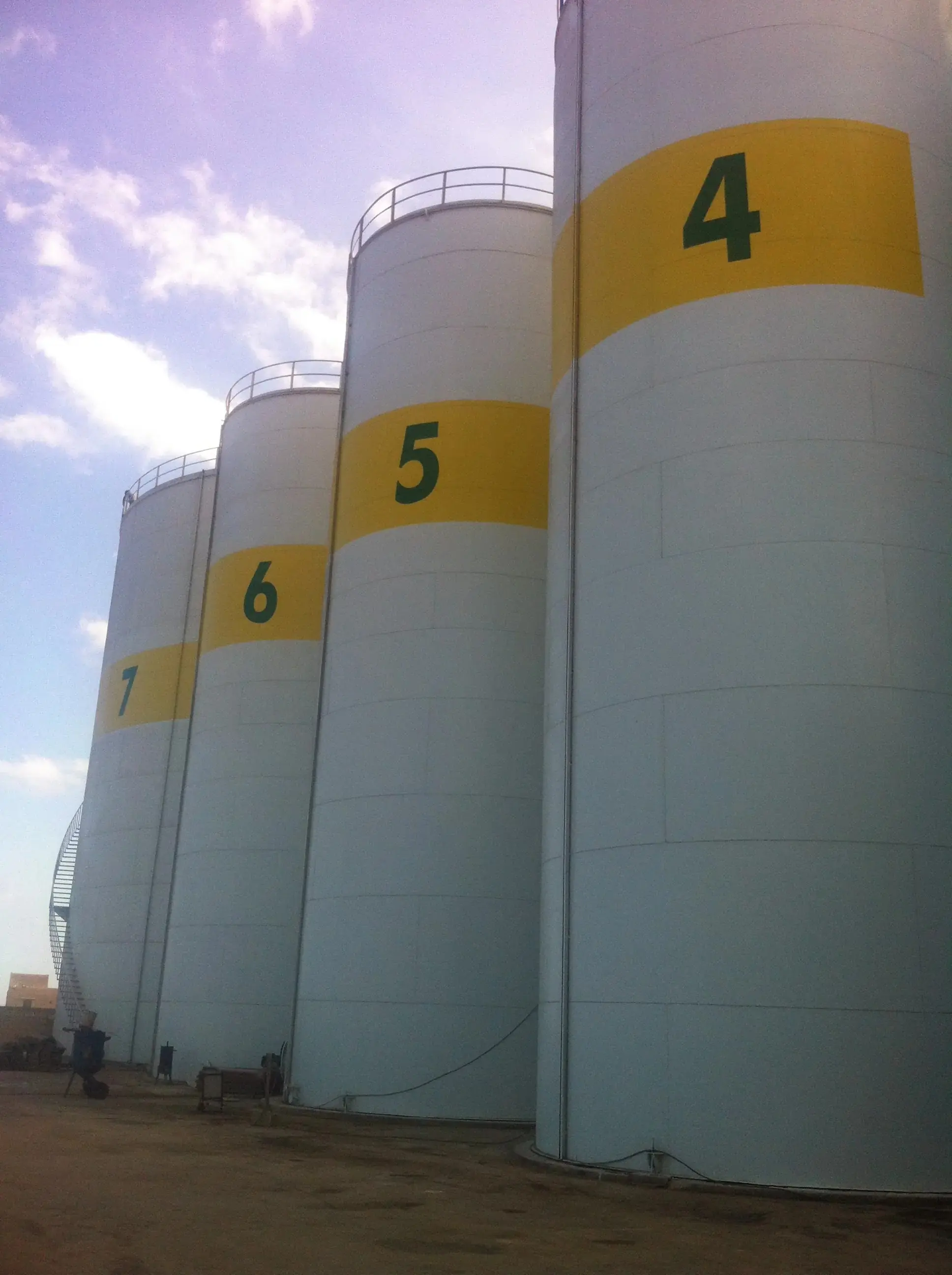 Refinery Tanks